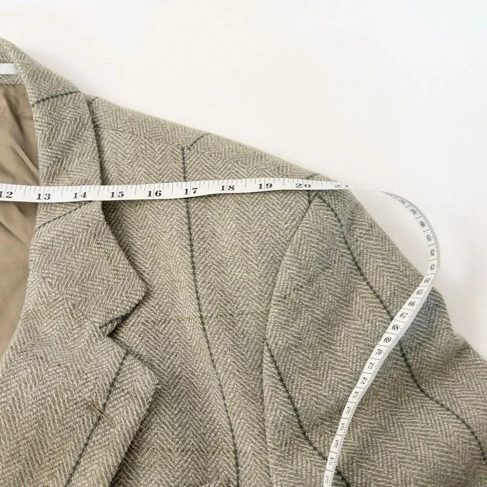 Vintage Hugo Boss‎ Sports Coat 100% Wool Swiss Made Mens 40R